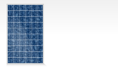 Photovoltaik Modul - polykristallin - hochkant