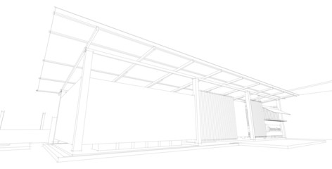 Sketch architectural 