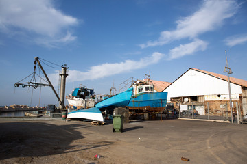 Fototapeta na wymiar Old Port in Jaffa