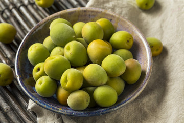 Raw Green Organic Ume Fruit