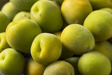 Raw Green Organic Ume Fruit
