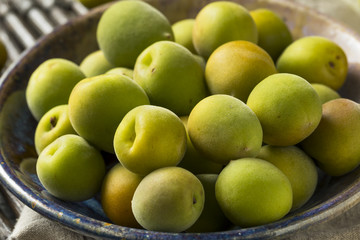 Raw Green Organic Ume Fruit