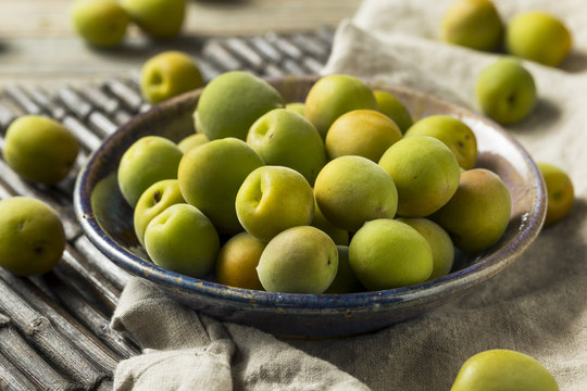 Raw Green Organic Ume Fruit