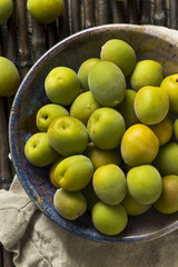 Raw Green Organic Ume Fruit