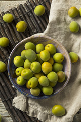 Raw Green Organic Ume Fruit