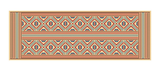 American Indians tribal blanket pattern. Navajo ethnic style. 