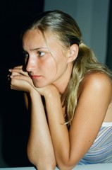 girl summer face person happy joy youth portrait beauty