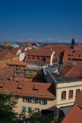 Blick über Bamberg in Oberfranken