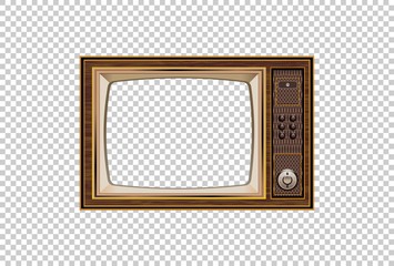 Old TV  Illustration of the good old retro TV