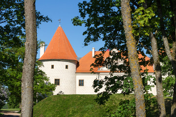 Bauska castle architecture.