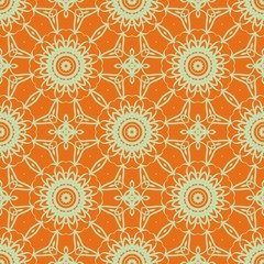 Unique, abstract geometric pattern. Seamless vector illustration. For design, wallpaper, background