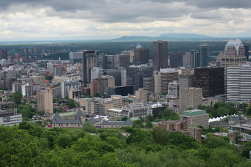 Fototapeta na wymiar Virée sur le Mont Royal, Montreal