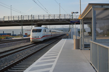 Naklejka premium ICE 1 niedaleko Forchheim (Obfr.) Süd