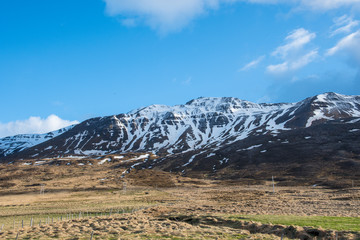 Icelandic mountain landscape