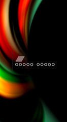 Blur color wave lines abstract background