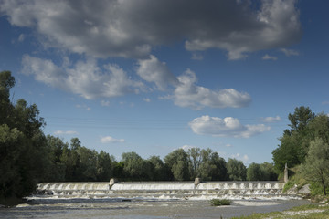 River in the Pò Valley