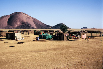 Obraz premium Lost Village Mauritania