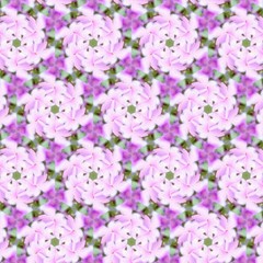 Obraz premium Vintage pattern for design work. Floral background for print on textile, fabric or wallpaper. Abstract retro texture. Elegant decor for flyer, poster, banner, invitation, business cards and postcard.