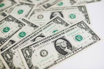 US dollar cash banknote money