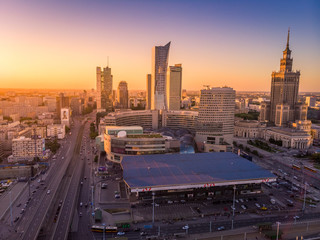 Warszawa z lotu ptaka © Aleksander