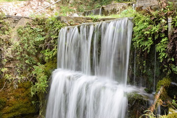 Fototapeta na wymiar Wasserfälle bei argiroupoli, , Kreta