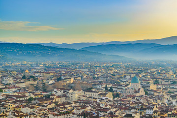 Obraz premium Aerial View Florence, Italy