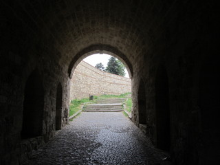 Passage and entrance to one fortress