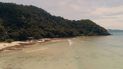Island KO-HE in Thailand, shooting from a quadrocopter.