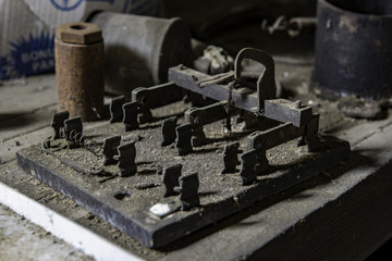 Broken electrical board