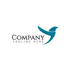 Bird Company Logo Vector Template Design Illustration
