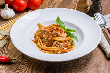 Pasta spaghetti Bolognese