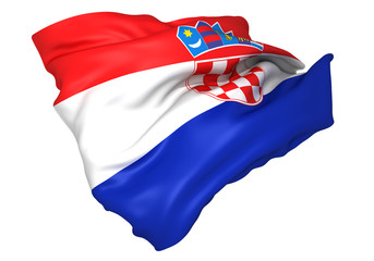 クロアチア国旗