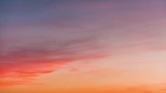 Majestic evening indian sky, comes night, no flicker.
