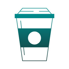 Coffee cup to go vector illustration graphic design