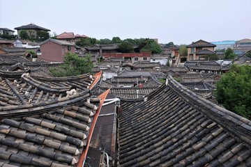 Bukchon Hanok Village in Seoul 