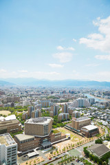 Obraz premium 福岡市 街並み