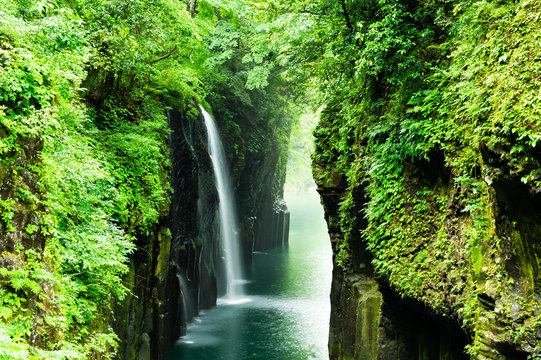 宮崎 高千穂峡 真名井の滝