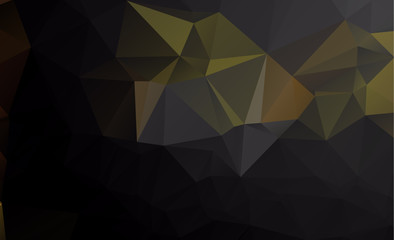 ight Yellow vector Pattern. triangular template. Geometric sample. Repeating routine with triangle shapes. New texture for your design.