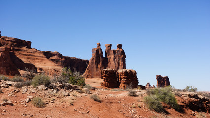  "Three Wise Men" - Arches National Park