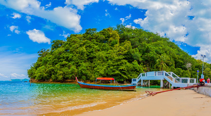 a small beach at Ao Yon. There are actually two Ao Yons lying south of Cape Panwa and they are...