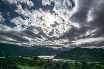 Castaic Storm Clouds