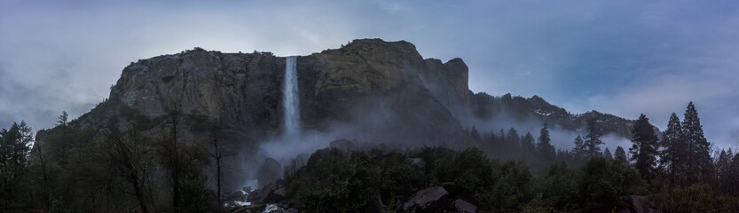 Bridalveil Falls Panorama