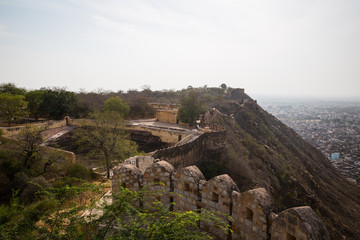 Fototapeta na wymiar Nahargarh fort