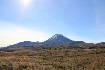 Fototapeta premium Mt Ngauruhoe, New Zealand