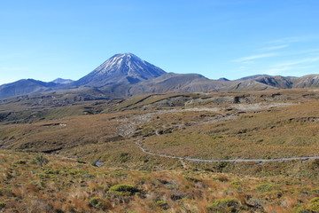 Fototapeta premium Mt Ngauruhoe, New Zealand