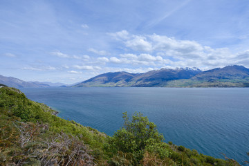 Lake Wanaka in New Zealand Southland