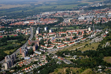 Neubrandenburg, Ring und südlicher Teil