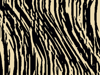 Abstract grunge vector background. Monochrome raster composition of irregular graphic elements.