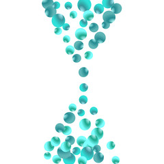 Modern background with bubbles. Cute Pattern for Postcard, Print, Banner or Poster. Vector Texture in Trendy Style