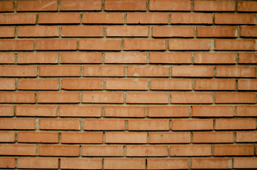red brick wall